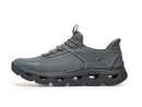 118425 Skechers Bob's Men's Arc Waves - Slick Turn, Charcoal/Black, Size 6.5 - Like New