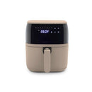 GREENLIFE COMPACT ELECTRIC AIR FRYER OVEN, 5.3 QT, 1500 WATTS - TAUPE - Like New