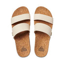 CJ3866 REEF Women's Cushion Vista Higher Slide Vintage Tan Size 6 - Like New