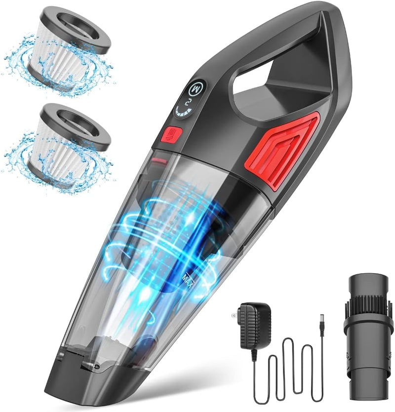 BSRCO Handheld Vacuum Cordless Rechargeable SL81B - BLACK - Scratch & Dent