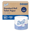 Scott Professional Standard Roll Toilet Paper (04460) 80 Rolls 550 Sheets White - Brand New