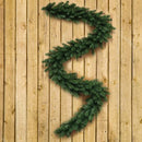 Larksilk 9 Ft Pine Christmas Garland, 12" Wide w/ 240 Tips for Doors - Brand New
