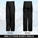 1150 ARCTIX KIDS SNOW PANTS WITH REINFORCED KNEES AND SEAT, YOUTH L, BLACK - Brand New