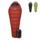 TETON SPORTS TETON LEEF LIGHTWEIGHT MUMMY SLEEPING BAG SIZE 30 LONG - FIRE/SLATE - Like New