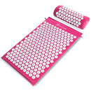 ProsourceFit Acupressure Mat and Pillow Set for Back/Neck Pain Relief - Like New