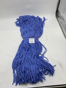 BOARDWALK 2024B MOP HEAD, STANDARD HEAD, COTTON/SYNTHETIC FIBER, CUT-END - BLUE - Brand New