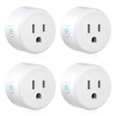 GOSUND 2-IN-1 COMPACT DESIGN 2.4 GHZ WI-FI SMART PLUG, 4 PACK - Like New