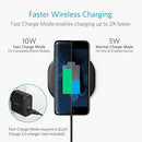 ANKER 10W WIRELESS CHARGER, QI-CERTIFIED, FAST-CHARGING - BLACK - Like New