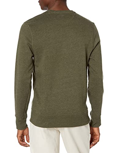 AMAZON ESSENTIALS MEN'S FLEECE CREW NECK SWEATSHIRT XX-LARGE OLIVE HEATHER - Like New