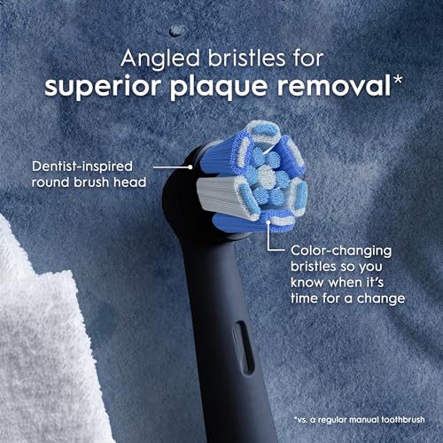 Oral-B iO Series Ultimate Clean Electric Toothbrush Replacement, 2 count - Black - Brand New