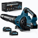 GEVEELIFE LEAF BLOWER CORDLESS 650CFM & 3 SPEED LEVELS LB-8195 - BLUE - Like New