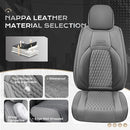 Coverado F150 Car Seat Covers Full Set Leather Waterproof - Blue/Black - Brand New