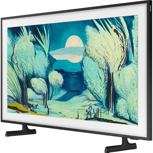 Samsung 50" The Frame QLED 4K AI TV (2025) MODERN WHITE BUNDLE CLS03FAFXZA - Like New