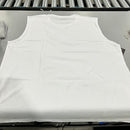 GALAXY BY HARVIC MEN'S CREW-NECK SLEEVELESS TANK T-SHIRT - SIZE: MEN XL - WHITE - Brand New