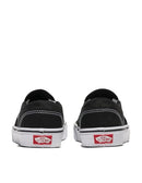 V1R8 VANS WOMEN'S ASHER ADULT LOW CANVAS SHOES SIZE 5 BLACK/WHITE - Like New