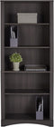 Realspace Pelingo 72"H 5-Shelf Bookcase 103764 - Dark Gray Like New