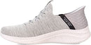 232452W SKECHERS MEN'S ULTRA FLEX 3.0 RIGHT AWAY HANDS FREE SIZE 10.5W - GRAY - Brand New