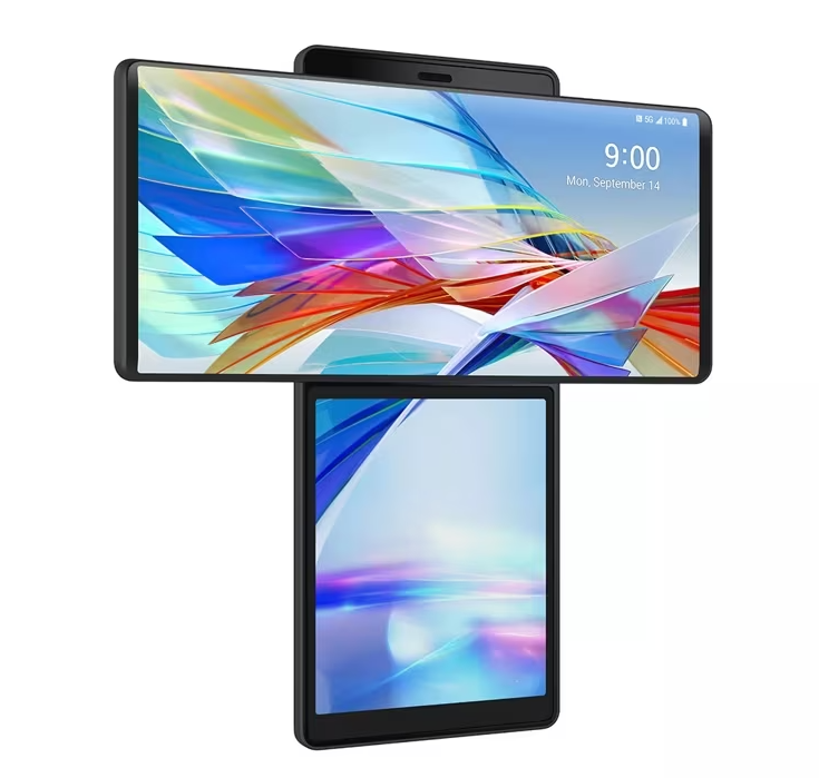 For Parts: LG WING 5 - 256GB - SPRINT TMOBILE - BLACK - CANNOT BE REPAIRED