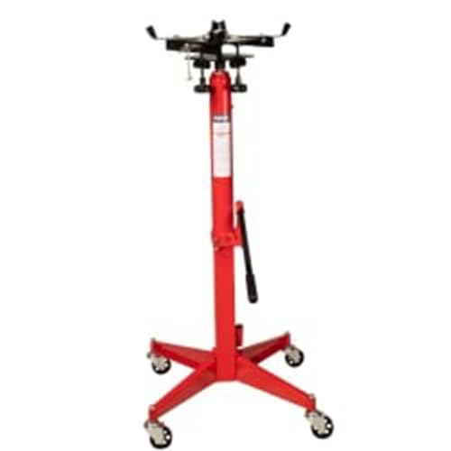 SUNEX TOOLS 700 LB. HD PEDESTAL TELESCOPIC TRANSMISSION JACK 7700C - RED - Like New