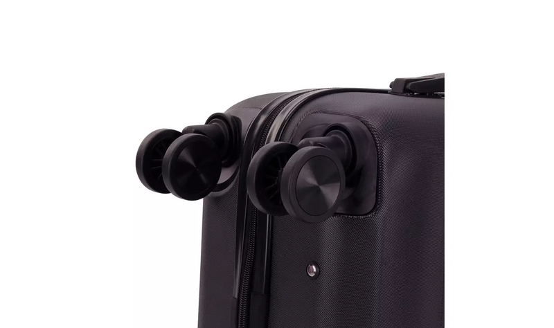 3 PIECE LIOR LUGGAGE SET TSA LOCKS EXPANDABLE AND FRICTION RESISTANT - BLACK - Like New