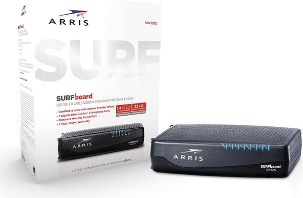 ARRIS Surfboard DOCSIS 3.0 Cable Modem SBV3202 Like New