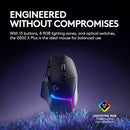 LOGITECH G502 X PLUS WIRELESS GAMING MOUSE OPTICAL SWITCHES LIGHTSYNC RGB X160 - Like New