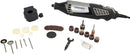 Dremel 4000-4/34 Variable Speed Rotary Kit - 4 Attachments 34 Accessories - Gray Like New