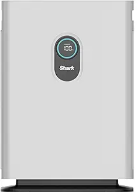 Shark HE401 Air Purifier Advanced Odor Lock Cover 1,000 Sq. Ft NO REMOTE - White Like New