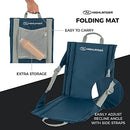 HIGHLANDER Foldable Seat Best Chair for Camping B002WUJC5U - Blue - Brand New