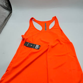 GALAXY BY HARVIC MOSTING TANK TOP BREATHABLE WICKING - WOMEN M - NEON ORANGE - Brand New