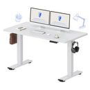 FLEXISPOT 55X24" ELECTRIC HEIGHT ADJUSTABLE STANDING DESK SPLICE BOARD - WHITE - Like New