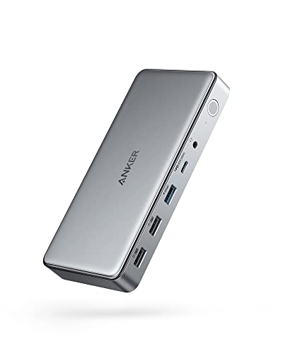 ANKER 10-IN-1 USB C DOCKING STATION DISPLAYLINK DOCKING STATION DUAL HDMI - Like New