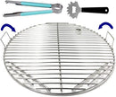 ZHOUWHJJ BBQ Stainless Steel 19.5 Round Cooking Grate Cooking Grid B075T3BL29 - Like New