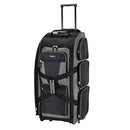 Travelers Club 30" Xpedition Rolling Duffel Bag - Charcoal Grey - Brand New