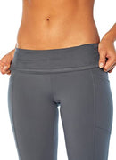 MARIKA WOMEN'S ECLIPSE TUMMY CONTROL BOOTLEG PANT GRAY XL - Brand New