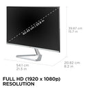 VIEWSONIC 24 INCH FHD IPS MONITOR WITH FREESYNC HDMI, DISPLAYPORT - BLACK - Like New