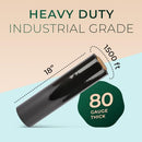 Packing Stretch Wrap Industrial Grade for Moving Heavy Duty 4 Pack 18 x 1500 FT - Brand New