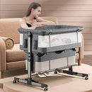 3 in 1 Baby Bassinet, Upgraded Beside Crib with 360 Highly - Scratch & Dent