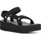 TEVA WOMEN'S W FLATFORM UNIVERSAL SANDAL - SIZE WOMEN 9 (BLACK) - Like New