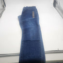 BLU ROCK MEN'S 4-WAY STRETCH SLIM FIT STRAIGHT JEANS DARK WASH - 30X31 - INDIGO - Like New