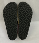 BIRKENSTOCK GIZEH BS SANDALS REGULAR FIT - SIZE 5 - MAGICAL METALLIC MAROON - Like New