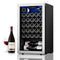 CA'LEFORT 38-65°F, 32 -BOTTLES FREESTANDING INDOOR WINE COOLER - STAINLESS STEEL - Like New