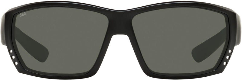 COSTA DEL MAR TUNA ALLEY GLOBAL FIT 580G - MATTE BLACK/GRAY - Like New