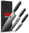 SHAN ZU 3PCS Kitchen Knife Set, 3 piece set in powder steel - Like New