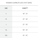 O’Neill Women’s SuperLite USCG Approved Life Vest - Black/Black/Black:Turquoise - Brand New