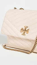 TORY BURCH KIRA CONVERTIBLE SHOULDER BAG ONE SIZE - NEW CREAM - Like New