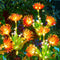 Brightown Outdoor Solar Garden Lights - 4 Pack LED Flower Lights Glowing - Red - Like New