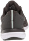 UNDER ARMOUR WOMEN'S CHARGED ASSERT 10 JET FOAM SIZE: W7.5 - GRAY/JET GRAY/AQUA - Like New