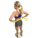 GOFIT EXERCISE MASSAGE HOOK FOR BACK PAIN AND MUSCLE SORENESS RELIEF - GREEN - Like New