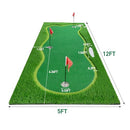 PARTRONUM OUTDOOR GOLF PUTTING GREEN MAT PRACTICE MAT 5X12FT - Scratch & Dent